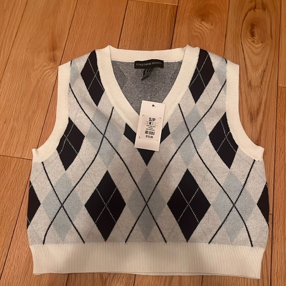 Streetwear Society Tops - NWT Streetwear Society vest